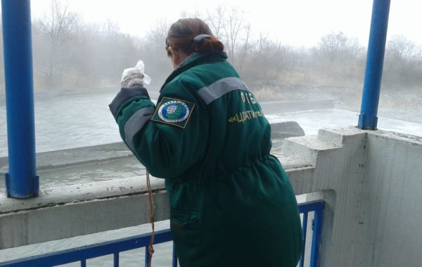 Выезд на проверку сотрудников ЦЛАТИ по Республике Северная Осетия-Алания очистных сооружений МУП «Владсток».